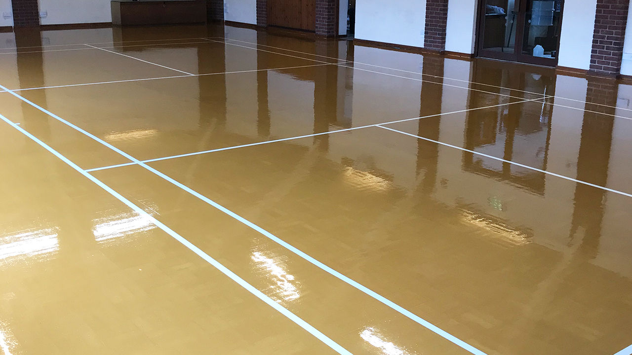 Granwood Refurbishment at Rushbury Village Hall Granwood Refurbishment, Renue UK